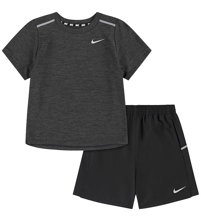 Nike Shortssæt - T-shirt/Shorts - Black
