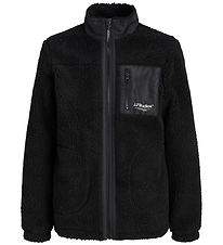 Jack & Jones Fleecejakke - JjeSoho - Sort