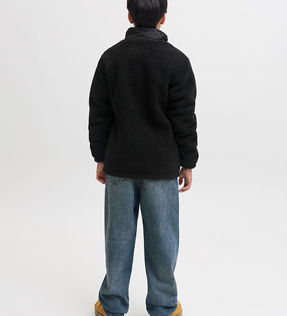 Jack & Jones Fleecejakke - JjeSoho - Sort