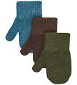 Mikk-Line Luffer - Uld - Blue Mirage-Kombu Green-Coffee Bean