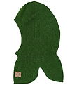 Mikk-Line Balaclava - Knitted - Wool - 2-layer - Kombu Green