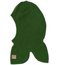 Mikk-Line Elefanthue - Strik - Uld - 2-lags - Kombu Green