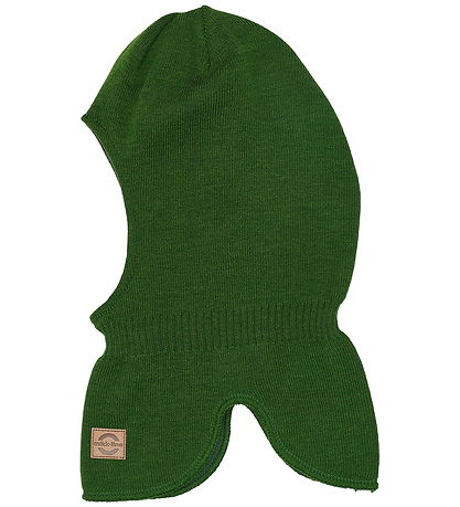 Mikk-Line Elefanthue - Strik - Uld - 2-lags - Kombu Green