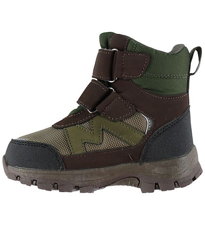 Mikk-Line Vinterstøvler - Tex Velcro - Kombu Green
