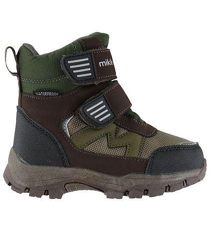 Mikk-Line Vinterstøvler - Tex Velcro - Kombu Green
