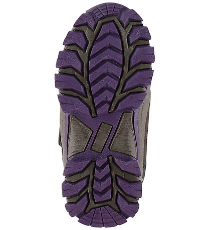 Mikk-Line Vinterstøvler - Tex Velcro - Plum Perfect