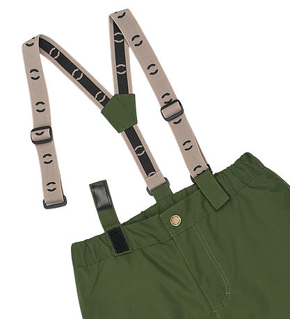 Mikk-Line Skibukser m. Seler - Kombu Green