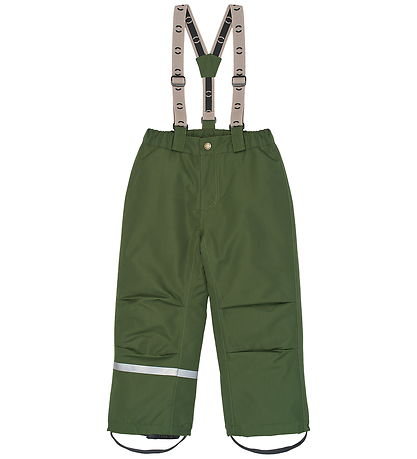 Mikk-Line Skibukser m. Seler - Kombu Green