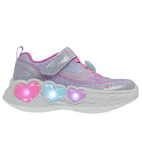 Skechers Sko - Enchanted Heart Lights - Purple