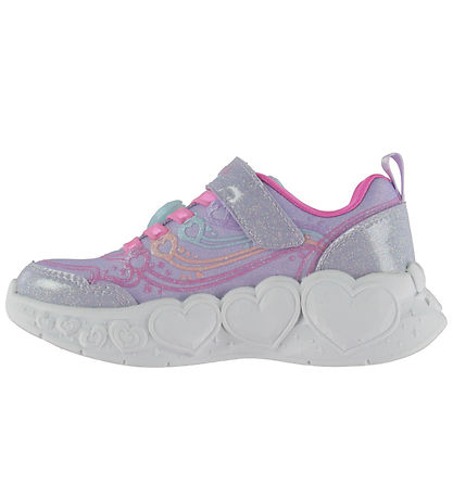 Skechers Sko - Enchanted Heart Lights - Purple