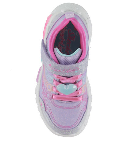 Skechers Sko - Enchanted Heart Lights - Purple