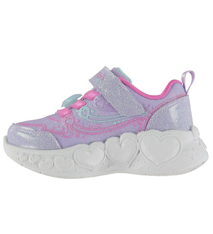 Skechers Sko - Enchanted Heart Lights - Purple