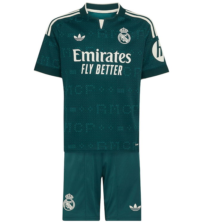 adidas Originals Fodboldsæt - Real Madrid Udebane 26/27 - Aurora
