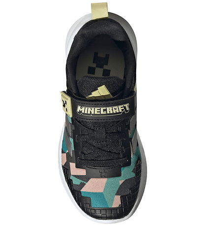 adidas Performance Sko - Minecraft Fortarun - Cblack/Msilve/Duay