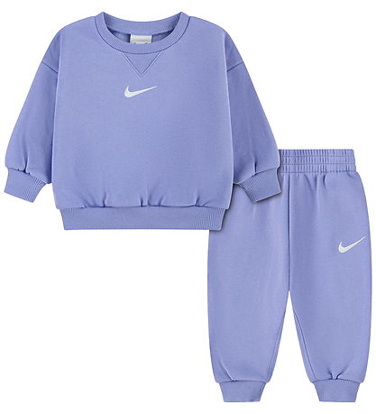 Nike Sweatsæt - Light Thistle