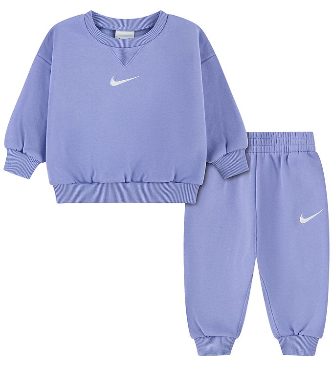 Nike Sweatsæt - Light Thistle