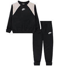 Nike Sweatsæt - Black