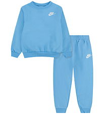 Nike Sweatsæt - Football Blue/White
