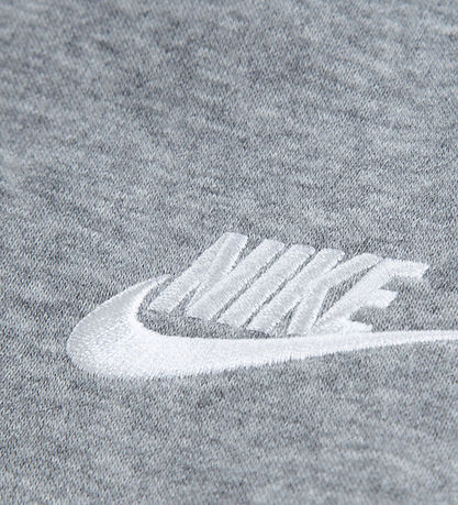 Nike Sweatsæt - Grey Heather/White