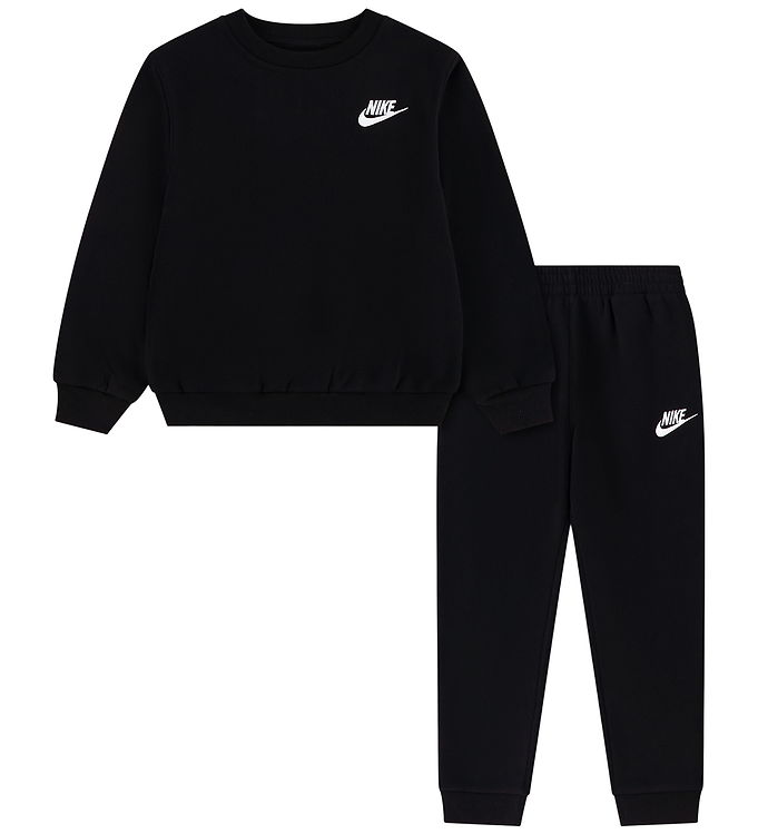 Nike Sweatsæt - Black/White