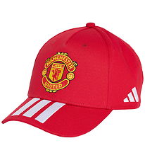 adidas Performance Kasket - MUFC Kids Cap - Mufred/White