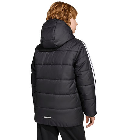adidas Performance Dynejakke - J ESS 3S - Black/White