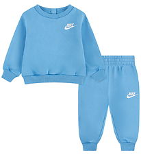 Nike Sweatsæt - Football Blue/White