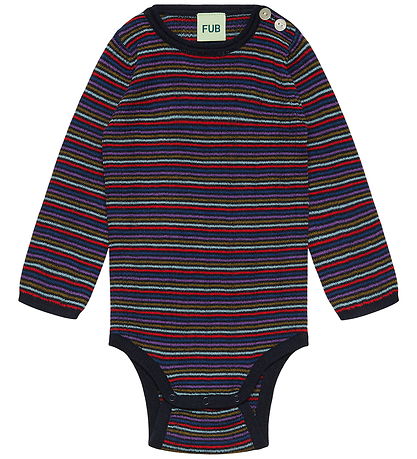 FUB Body l/æ - Rib - Uld - Multi Stripe
