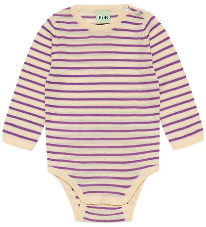 FUB Body l/æ - Uld - Creme/Violet