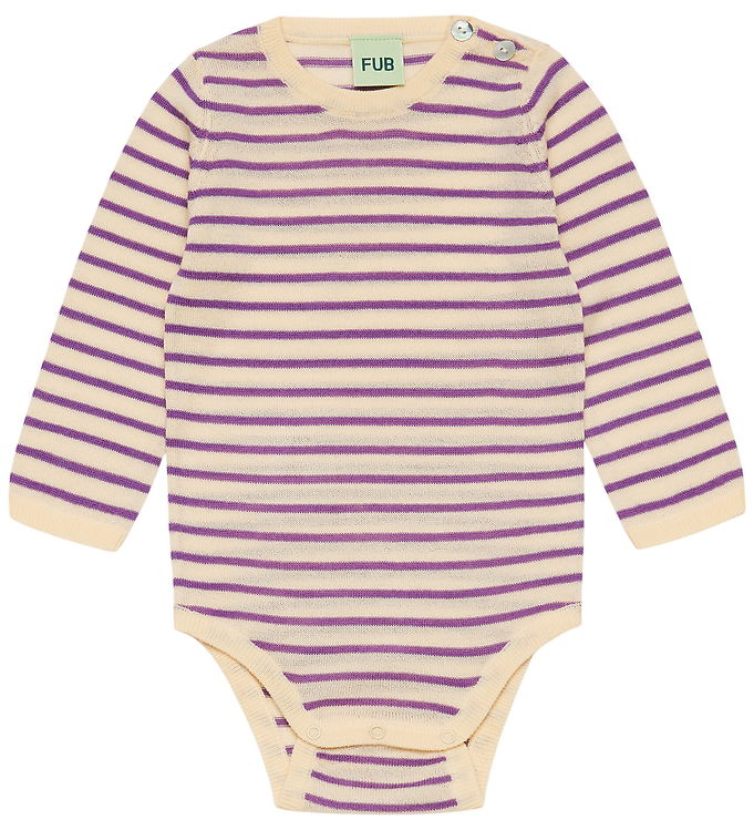 FUB Body l/æ - Uld - Creme/Violet