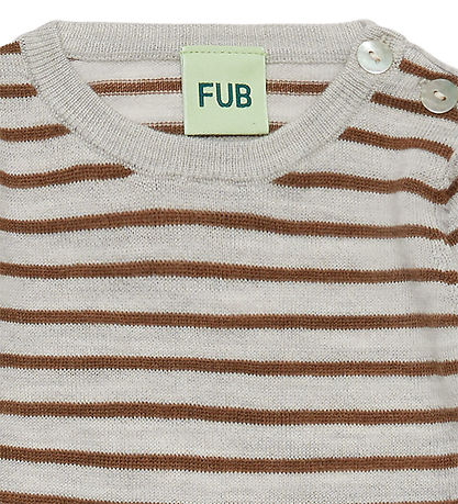 FUB Body l/æ - Uld - Light Grey Melange/Hazel Melange