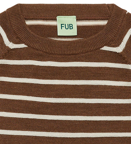 FUB Bluse - Strik - Uld - Hazel Melange