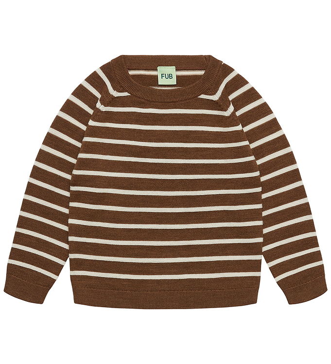 FUB Bluse - Strik - Uld - Hazel Melange
