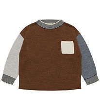 FUB Bluse - Strik - Uld - Hazel Melange
