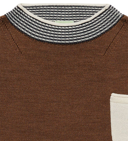 FUB Bluse - Strik - Uld - Hazel Melange