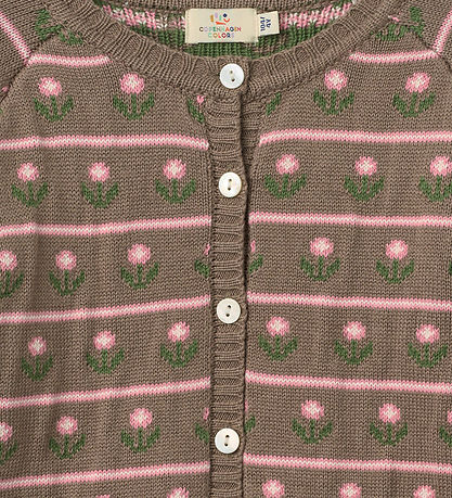 Copenhagen Colors Cardigan - Strik - Walnut Flower