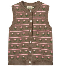 Copenhagen Colors Vest - Strik - Walnut Flower