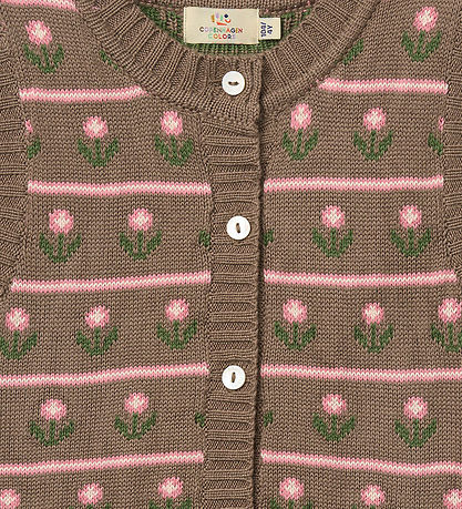 Copenhagen Colors Vest - Strik - Walnut Flower
