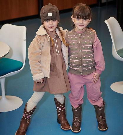 Copenhagen Colors Vest - Strik - Walnut Flower
