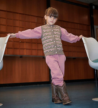 Copenhagen Colors Vest - Strik - Walnut Flower