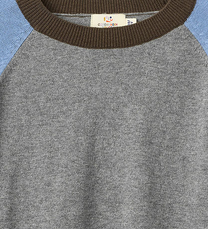 Copenhagen Colors Bluse - Strik - Grey Melange Comb