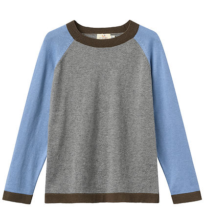 Copenhagen Colors Bluse - Strik - Grey Melange Comb