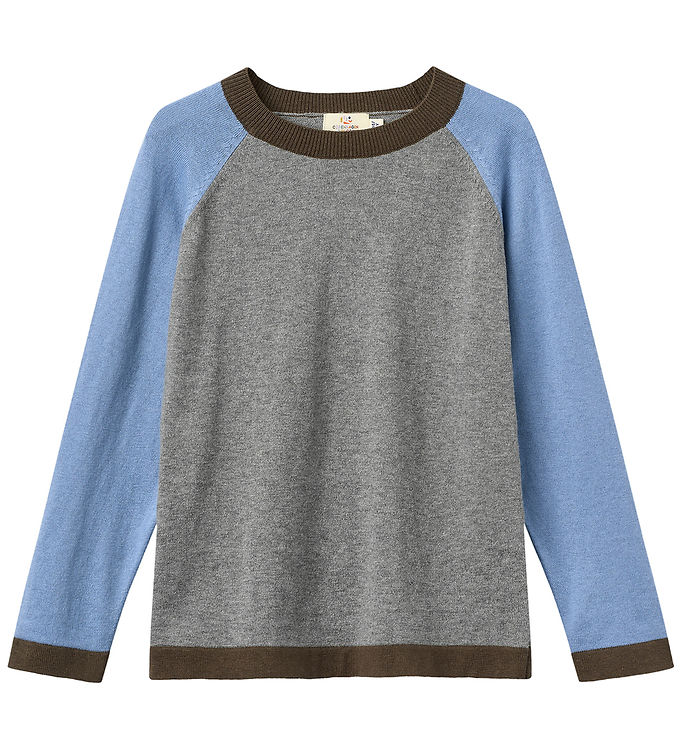 Copenhagen Colors Bluse - Strik - Grey Melange Comb