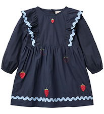 Flöss Kjole - Hannah - New Navy