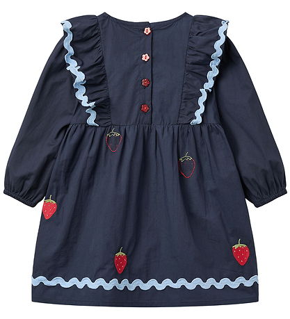 Flöss Kjole - Hannah - New Navy