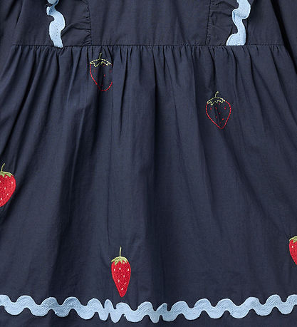 Flöss Kjole - Hannah - New Navy