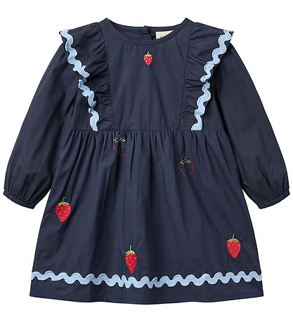 Flöss Kjole - Hannah - New Navy