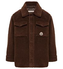 Moncler Fleecejakke - Teddy - Brun