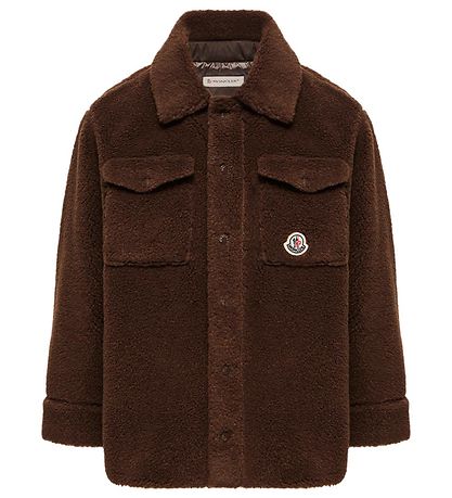 Moncler Fleecejakke - Teddy - Brun