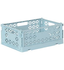 Gergerland Foldekasse - 26x19x10,4 cm - Lake Blue